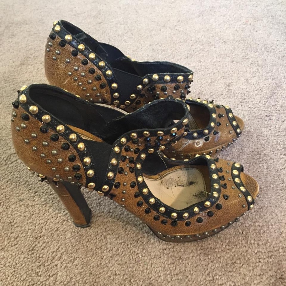 Prada Studded Shoes